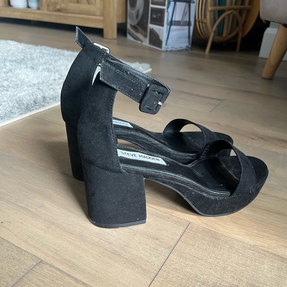 Robin Steve Madden black Heels 7.5 - Picture 4 of 5